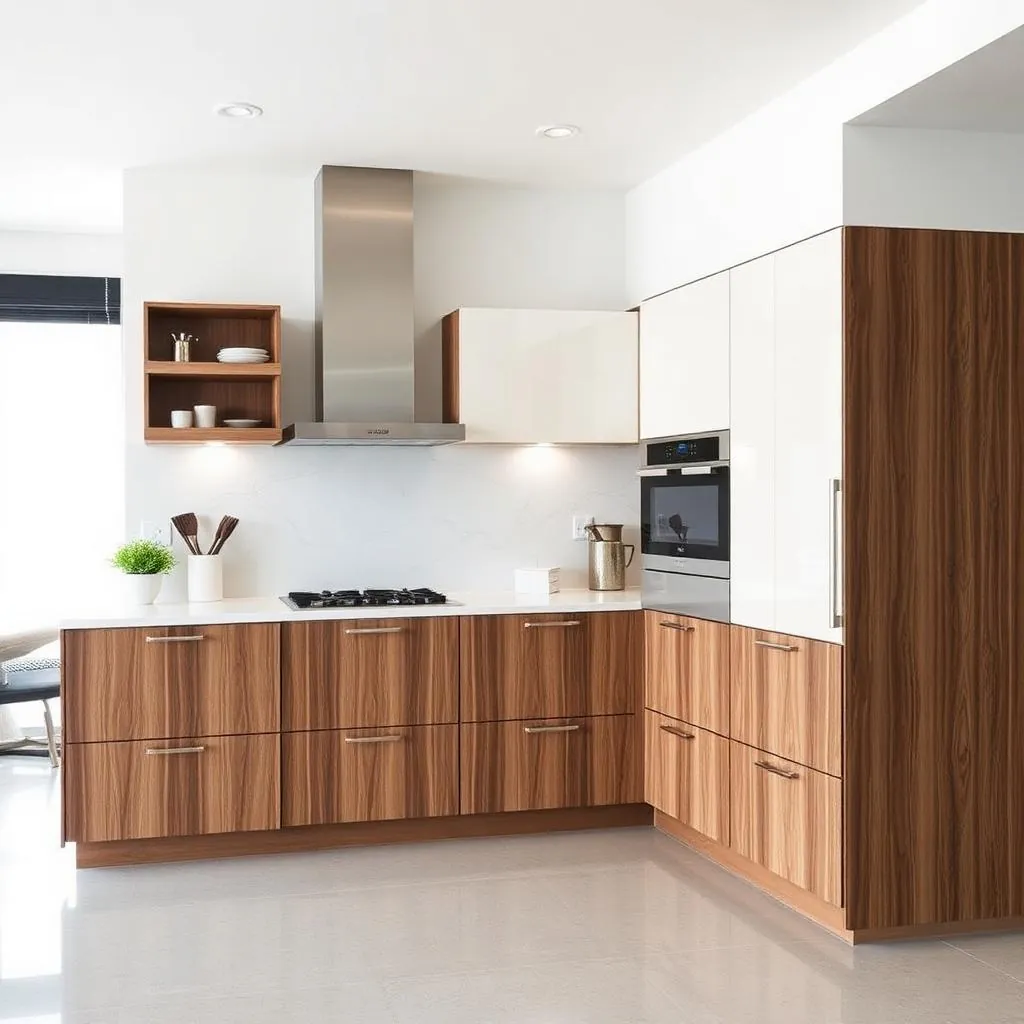 Walnut Modern L