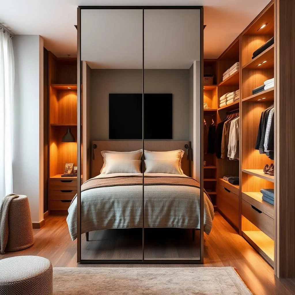 Sliding Mirror Wardrobe